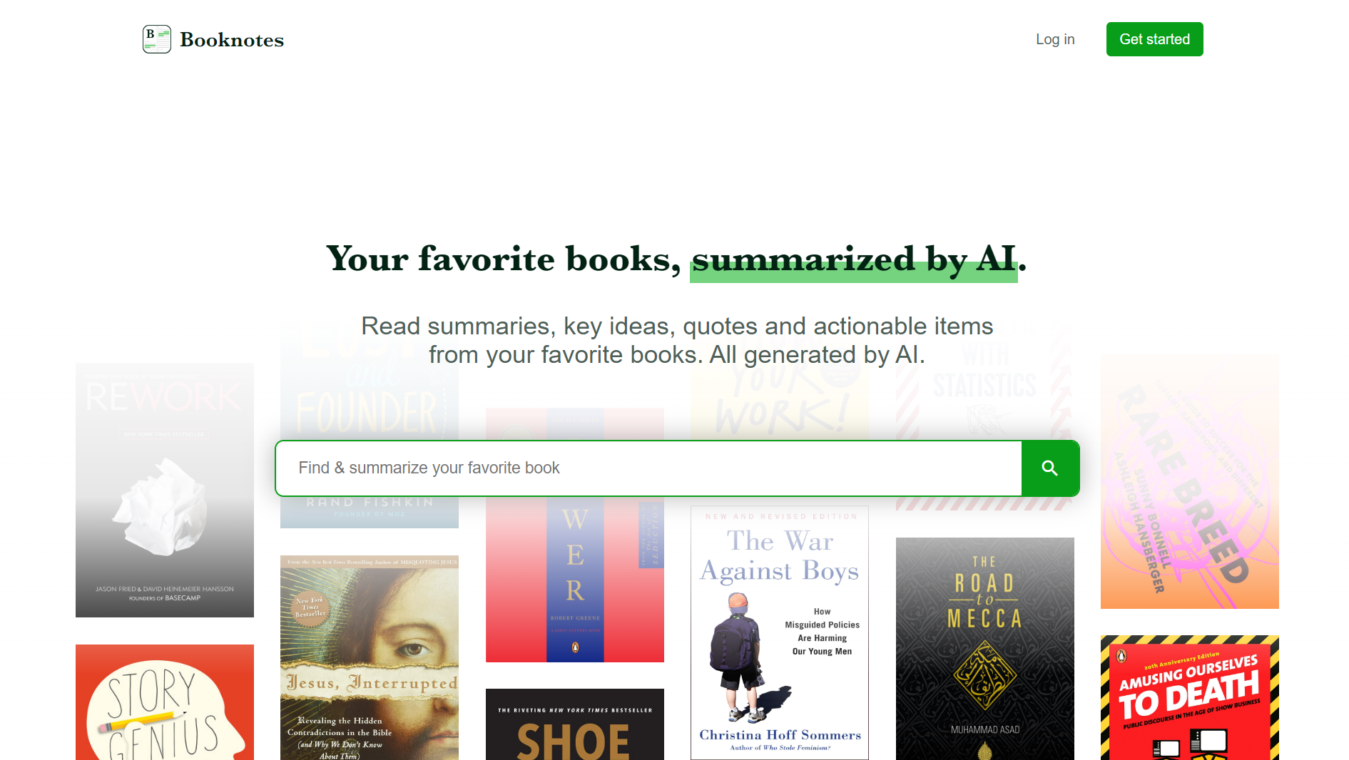 Booknotes