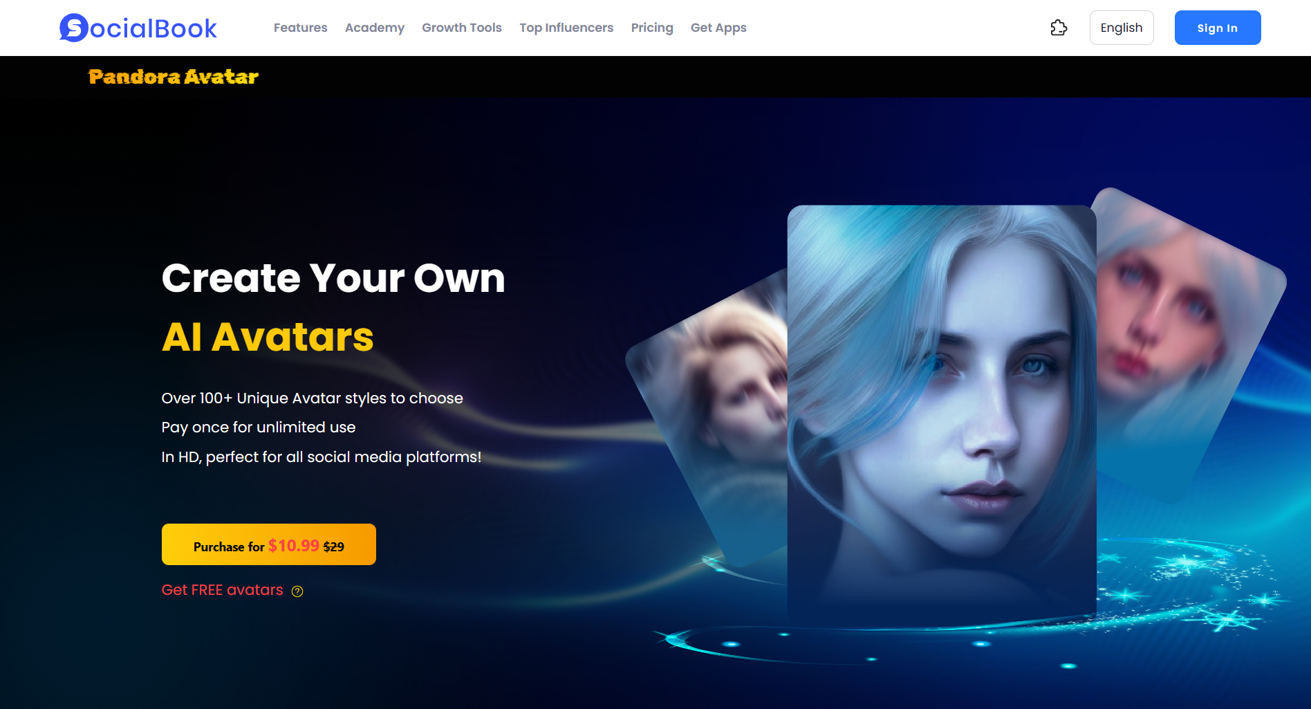 Pandora Avatars