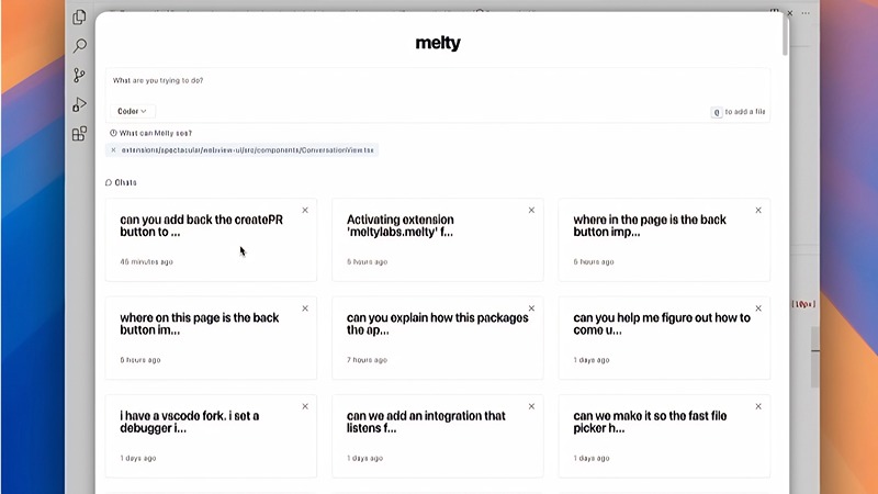 Melty:能够洞察开发者的工作模式,辅助编写高质量的代码