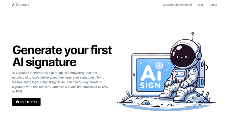 AI Signature Generator