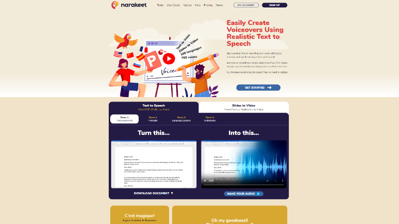 Narakeet
