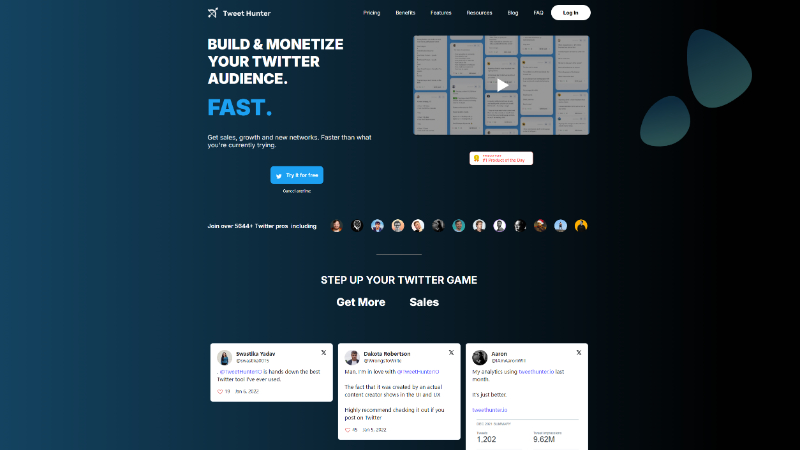 Tweet Hunter