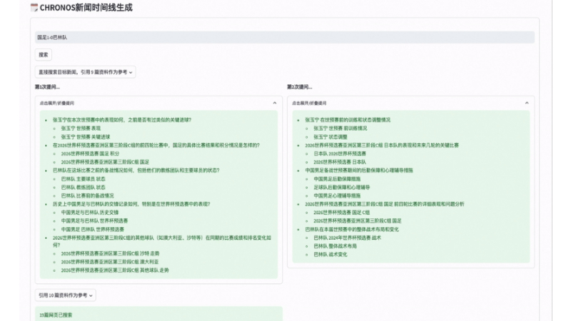CHRONOS:阿里通义联合上海交通大学推出的时间线摘要生成框架