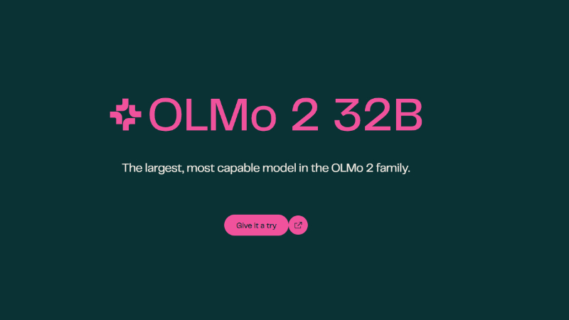 OLMo 2 32B:Allen Institute for AI推出的大型语言模型