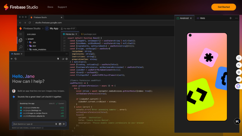 Firebase Studio